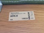 Ikea Borje Oak Dining Chairs Upholstered Seat Set Of Four