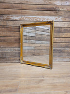 Ornate Wall Mirror Gilt Gold Rococo Style Floral Beaded Frame
