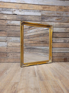 Ornate Wall Mirror Gilt Gold Rococo Style Floral Beaded Frame