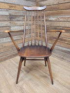 Ercol Goldsmith Elm Windsor Armchair Carver Mid Century Modern