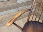 Ercol Goldsmith Elm Windsor Armchair Carver Mid Century Modern