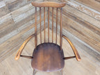 Ercol Goldsmith Elm Windsor Armchair Carver Mid Century Modern