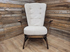 Ercol Model 478 High Back Armchair Windsor Grandfather Chair