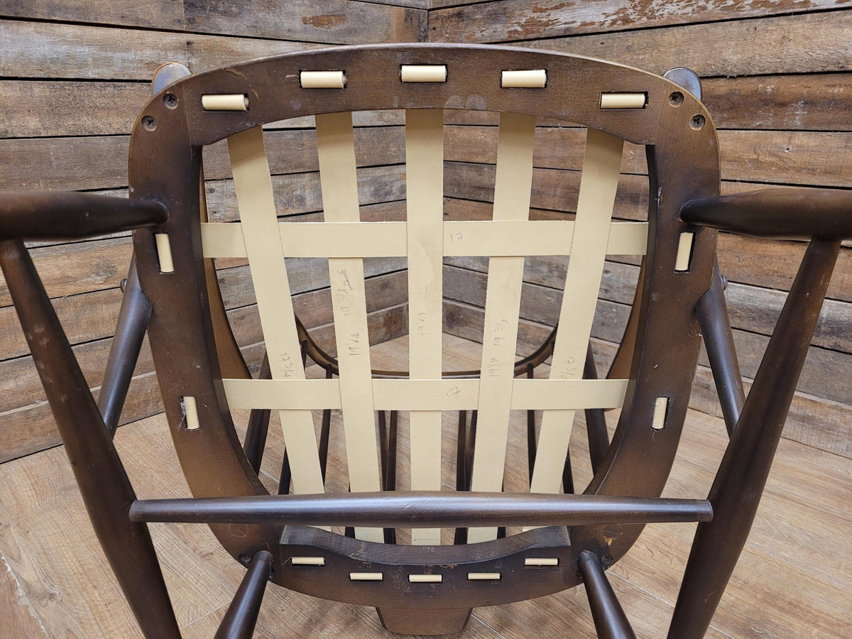 Ercol Model 478 High Back Armchair Windsor Grandfather Chair