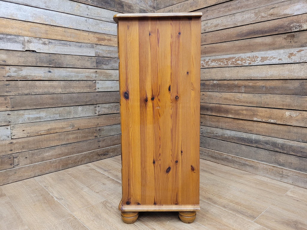 Pine Chest Of Drawers 2 over 4 Vintage Six Drawers