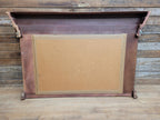 Regency Style Giltwood Overmantel Mirror Architectural Classical Frame