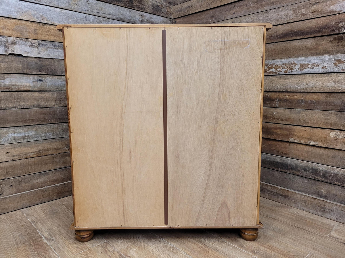 Pine Chest Of Drawers 2 over 4 Vintage Six Drawers