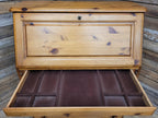 Ducal Pine Bureau Desk Vintage Writing Drop Front Drawers