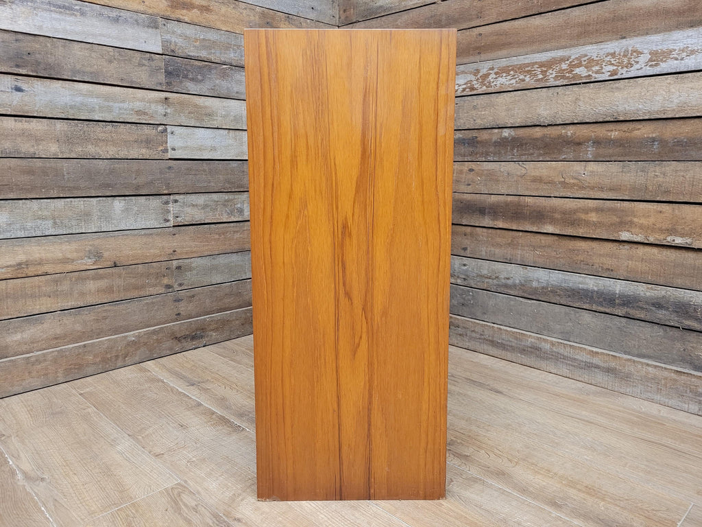 Mid Century Teak Open Bookcase Adjustable Shelf