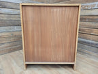 Mid Century Teak Open Bookcase Adjustable Shelf