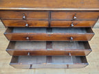 Early Victorian Mahogany Chest Of Drawers Seven Drawer Circa 1850