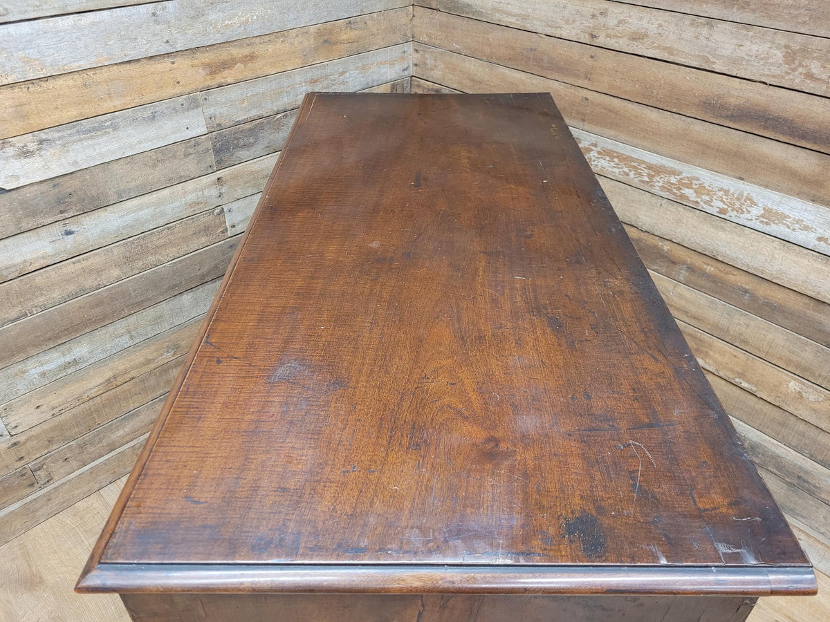 Early Victorian Mahogany Chest Of Drawers Seven Drawer Circa 1850