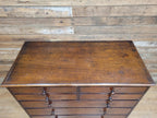 Early Victorian Mahogany Chest Of Drawers Seven Drawer Circa 1850