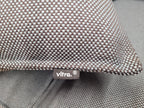 Vitra Sofa Grey Fabric Alcove Plume Contract Highback Two Seater