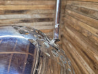 Chrome Arc Floor Lamp Retro Style Adjustable Dome Shade Dimmer