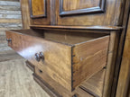 Victorian Mahogany Breakfront Compactum Wardrobe Four Doors Linen Press
