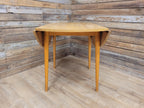Vintage Formica Drop Leaf Dining Table With Removable Legs Mid Century
