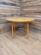 Vintage Formica Drop Leaf Dining Table With Removable Legs Mid Century
