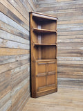 Ercol Corner Display Cabinet Elm Ash Old Colonial Model 474