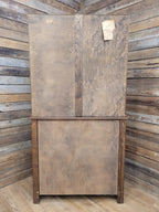 Jaycee Oak Welsh Dresser Vintage Carved Kitchen Display Cabinet Cupboard