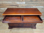 Solid Wood Chest Of Eight Drawers Georgian Style Hidden Storage