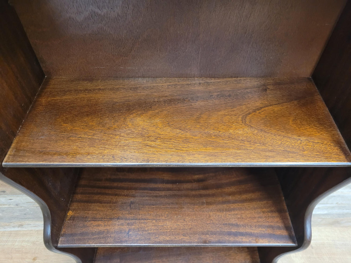 Northampton Collection Vintage Wooden Bookcase Georgian Style Shelves Drawer