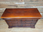 Solid Wood Chest Of Eight Drawers Georgian Style Hidden Storage