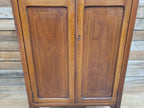 Antique Edwardian Mahogany Inlaid Music Cabinet Sheraton Revival Circa 1910