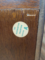 Northampton Collection Vintage Wooden Bookcase Georgian Style Shelves Drawer