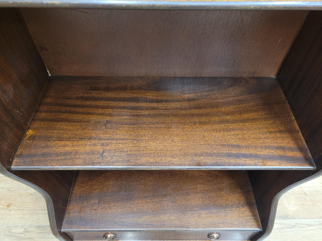 Northampton Collection Vintage Wooden Bookcase Georgian Style Shelves Drawer