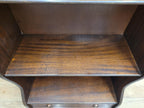 Northampton Collection Vintage Wooden Bookcase Georgian Style Shelves Drawer