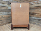 Stag Minstrel Four Drawer Bedside Chest Vintage Mahogany John Sylvia Reid