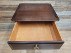 Stag Minstrel Four Drawer Bedside Chest Vintage Mahogany John Sylvia Reid